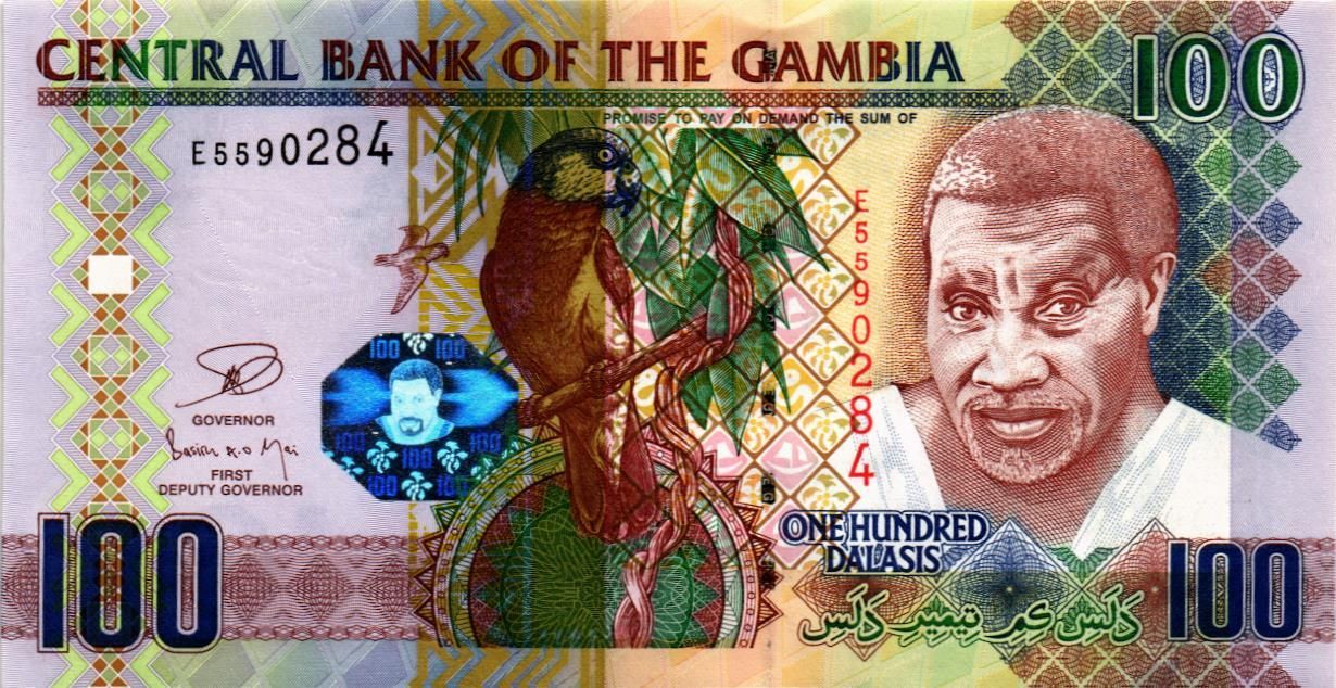 ГАМБИЯ 100 ДАЛАСИ