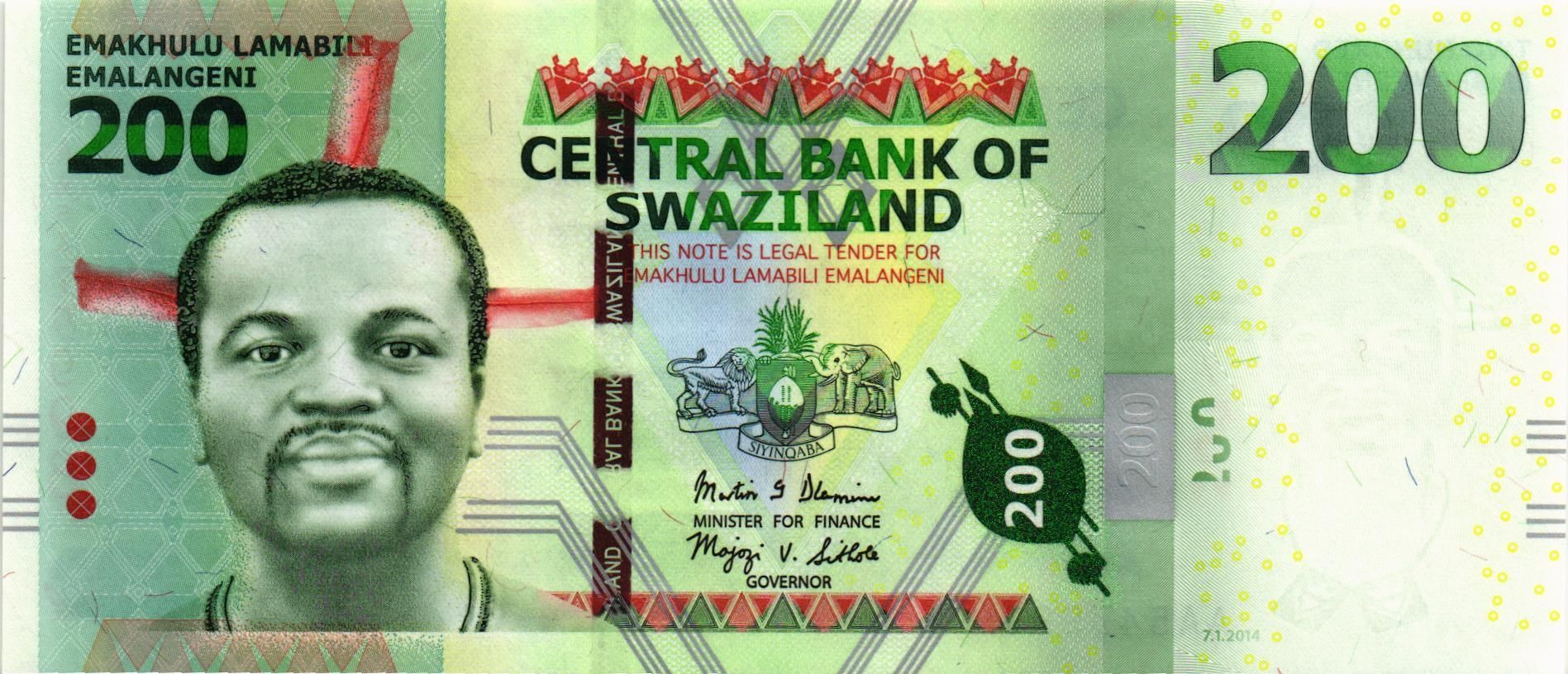 СВАЗИЛЕНД 200 ЭМАЛАНГЕНИ