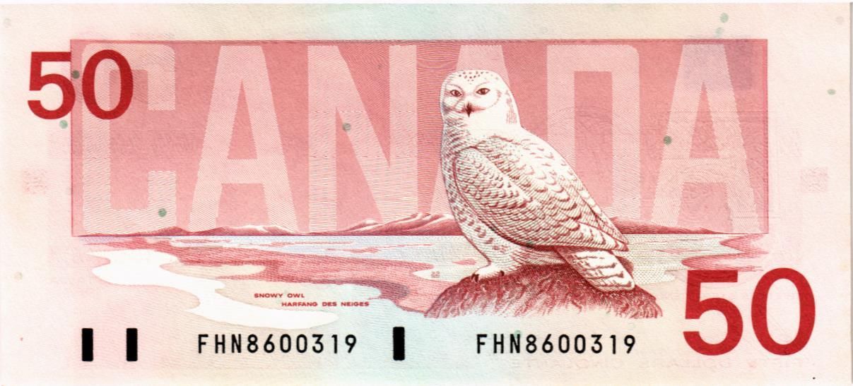КАНАДА 50 ДОЛЛАРОВ мини 2