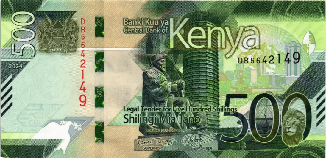 КЕНИЯ 500 ШИЛЛИНГОВ