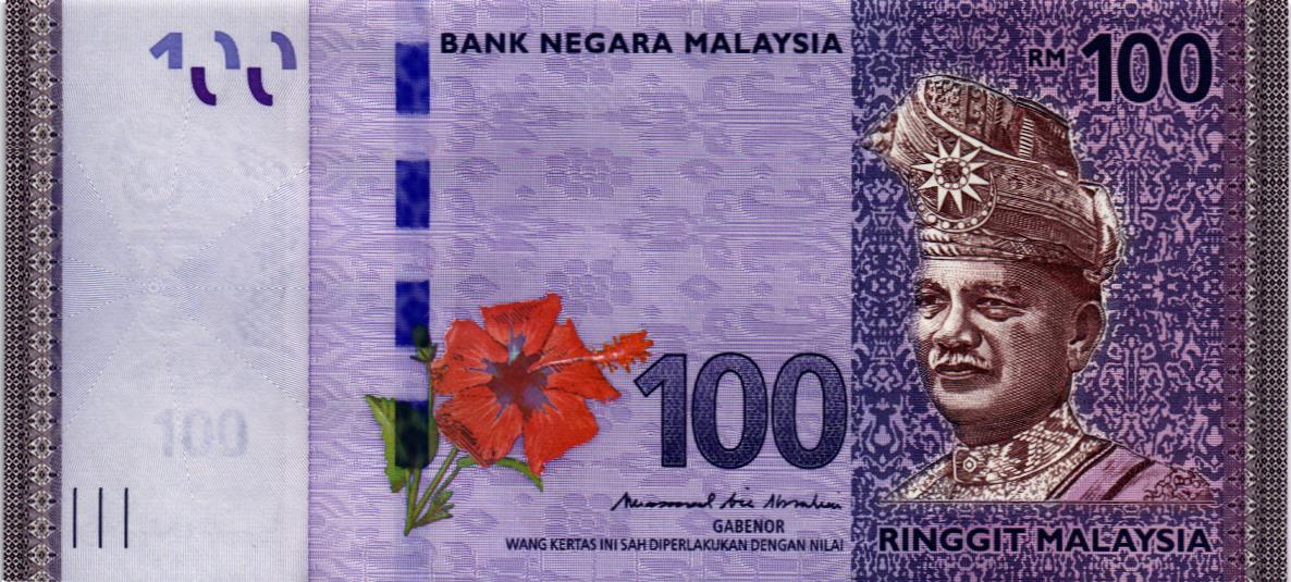 МАЛАЙЗИЯ 100 РИНГГИТ мини 1