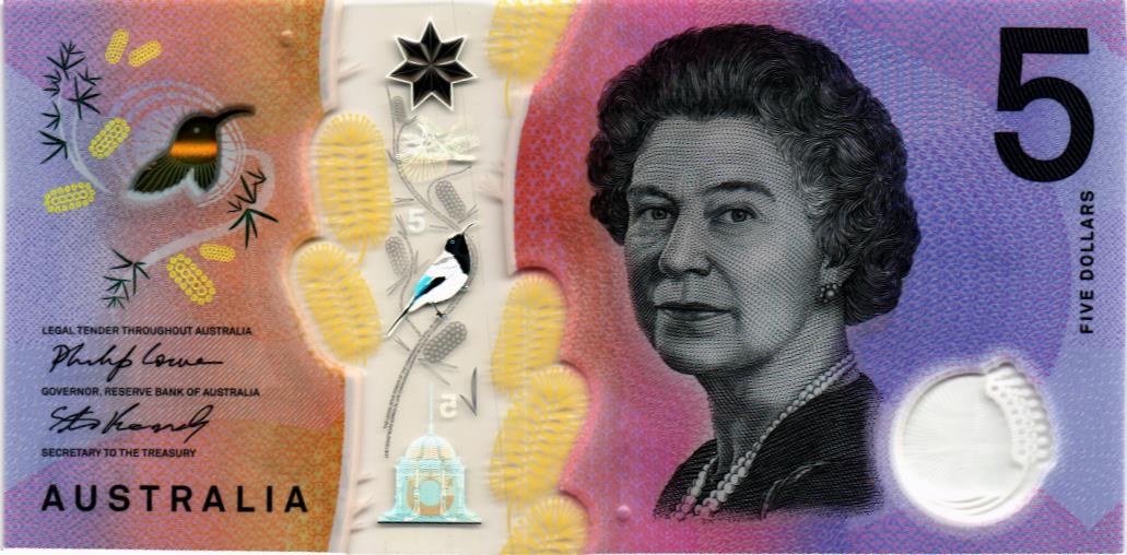 АВСТРАЛИЯ 5 ДОЛЛАРОВ мини 1