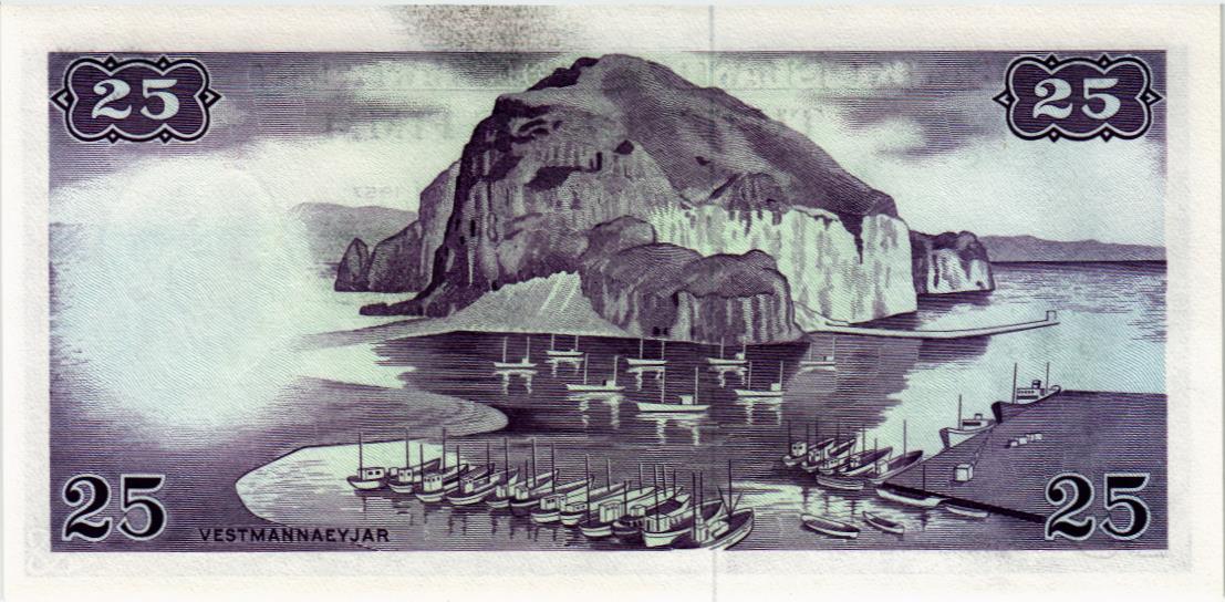 ИСЛАНДИЯ 25 КРОН мини 2