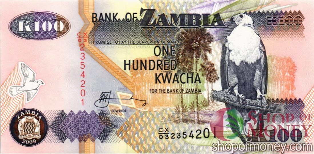 ЗАМБИЯ 100 КВАЧА