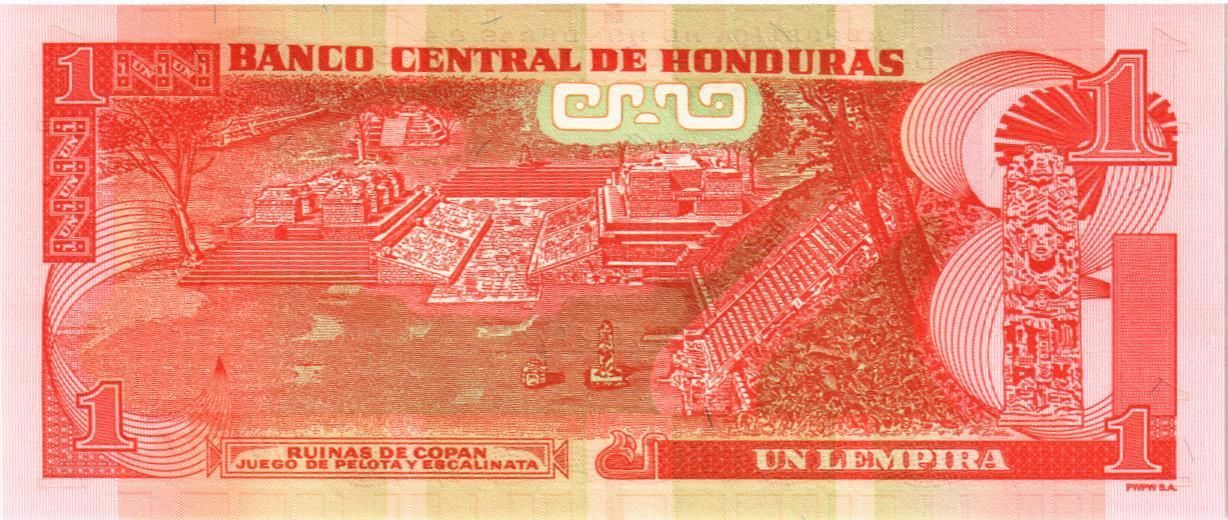 ГОНДУРАС 1 ЛЕМПИРА мини 2
