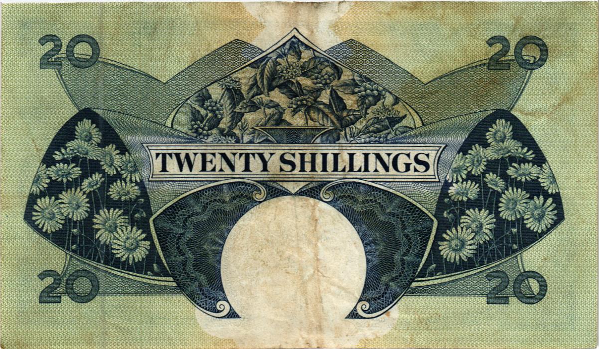 ВОСТОЧНАЯ АФРИКА 20 ШИЛЛИНГОВ мини 2