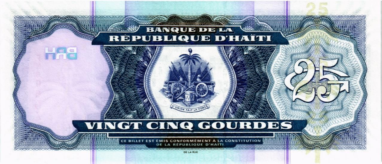 ГАИТИ 25 ГУРДОВ мини 2