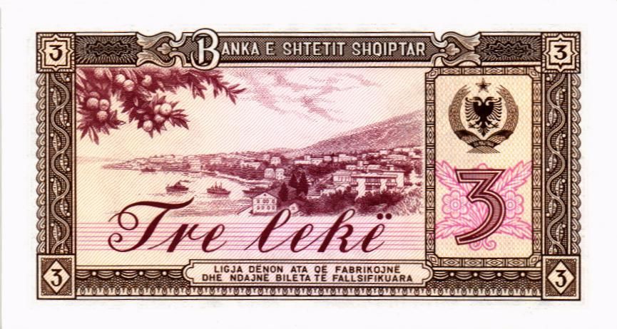 АЛБАНИЯ 3 ЛЕК мини 2