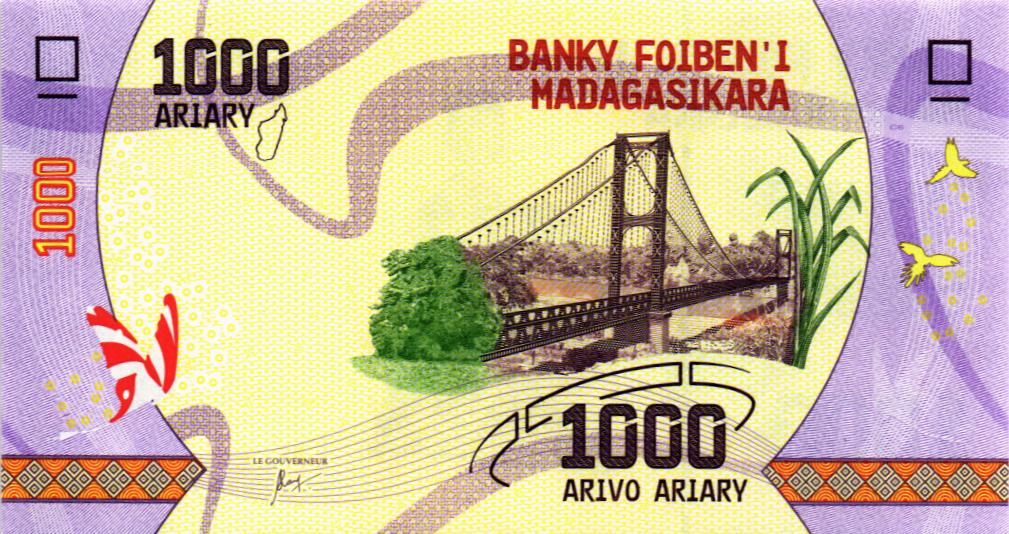 МАДАГАСКАР 1000 АРИАРИ мини 1