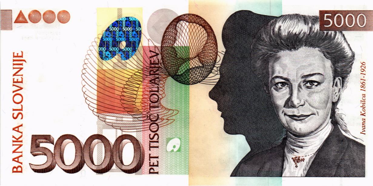 СЛОВЕНИЯ 5000 ТОЛАР мини 1
