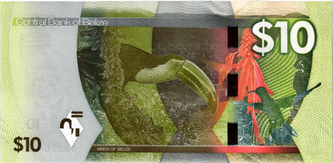 БЕЛИЗ 10 ДОЛЛАРОВ мини 2