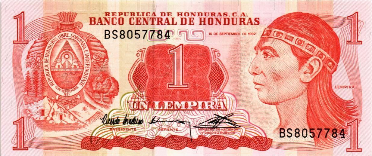 ГОНДУРАС 1 ЛЕМПИРА