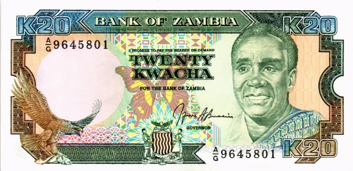 ЗАМБИЯ 20 КВАЧА мини 1