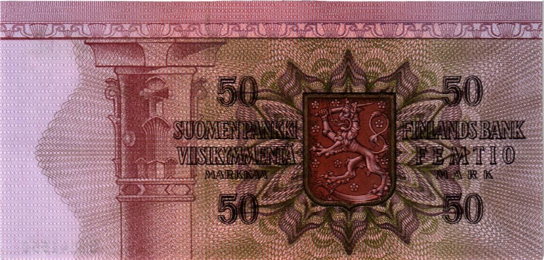 ФИНЛЯНДИЯ 50 МАРОК мини 2