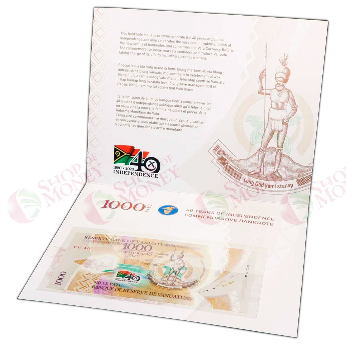 ВАНУАТУ 1000 ВАТУ (В БУКЛЕТЕ) мини 2