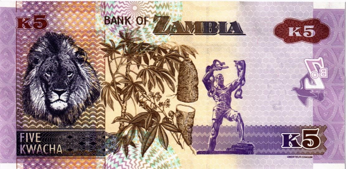 ЗАМБИЯ 5 КВАЧА мини 2