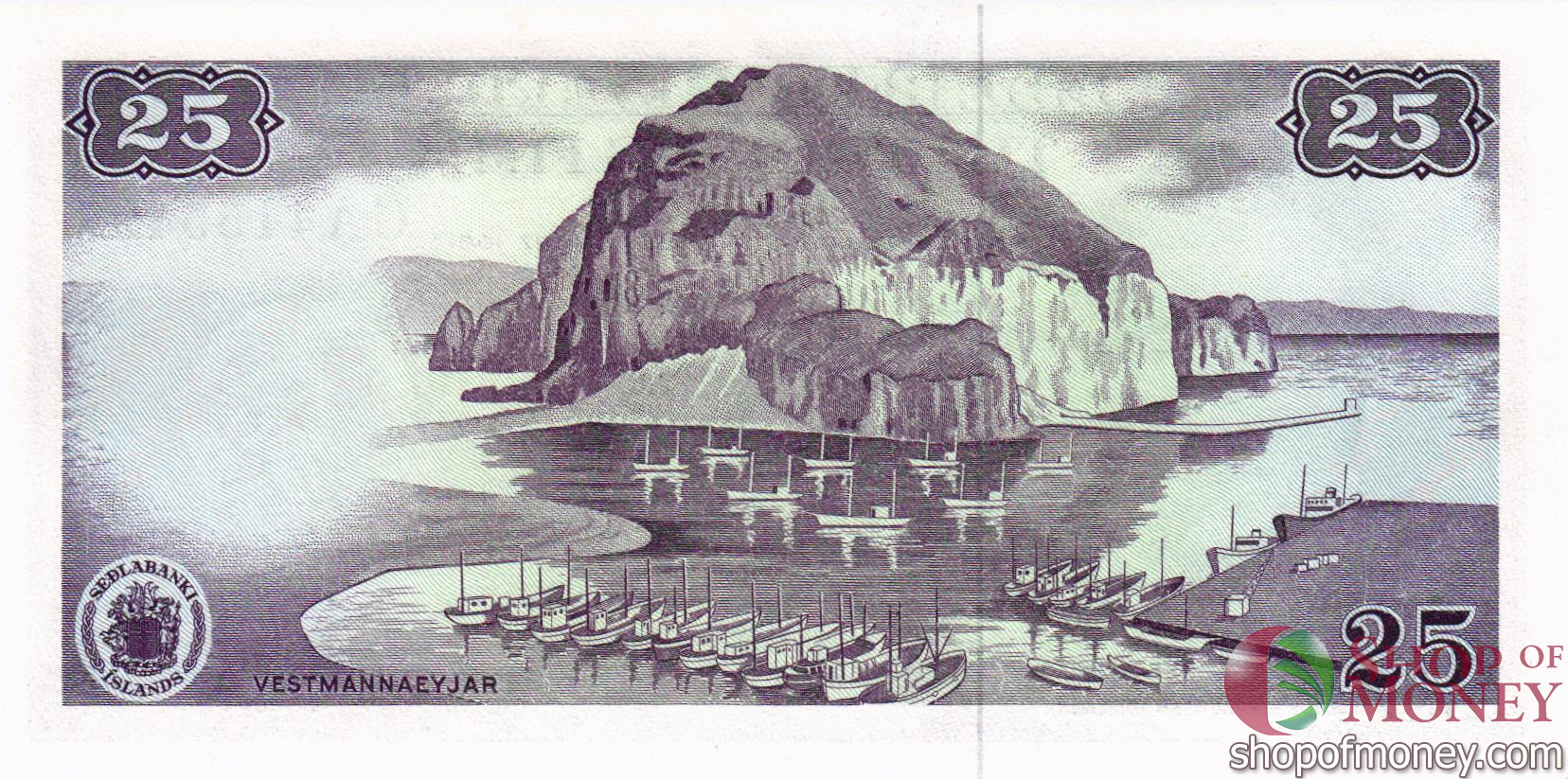 ИСЛАНДИЯ 25 КРОН мини 2