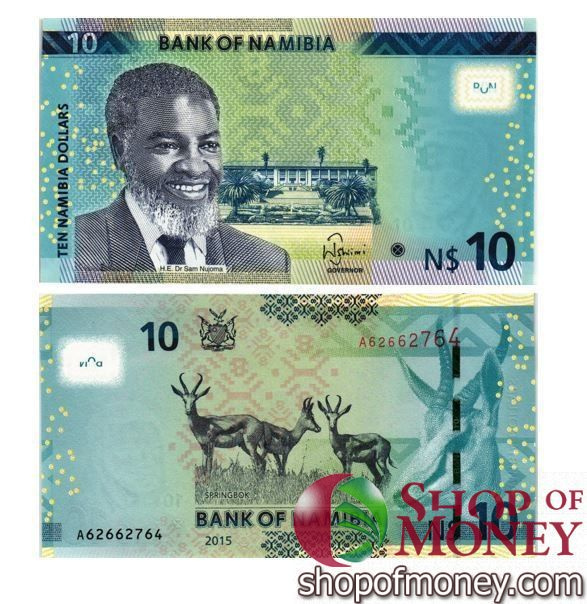 НАМИБИЯ 10 20 30 50 100 200 ДОЛЛАРОВ мини 8