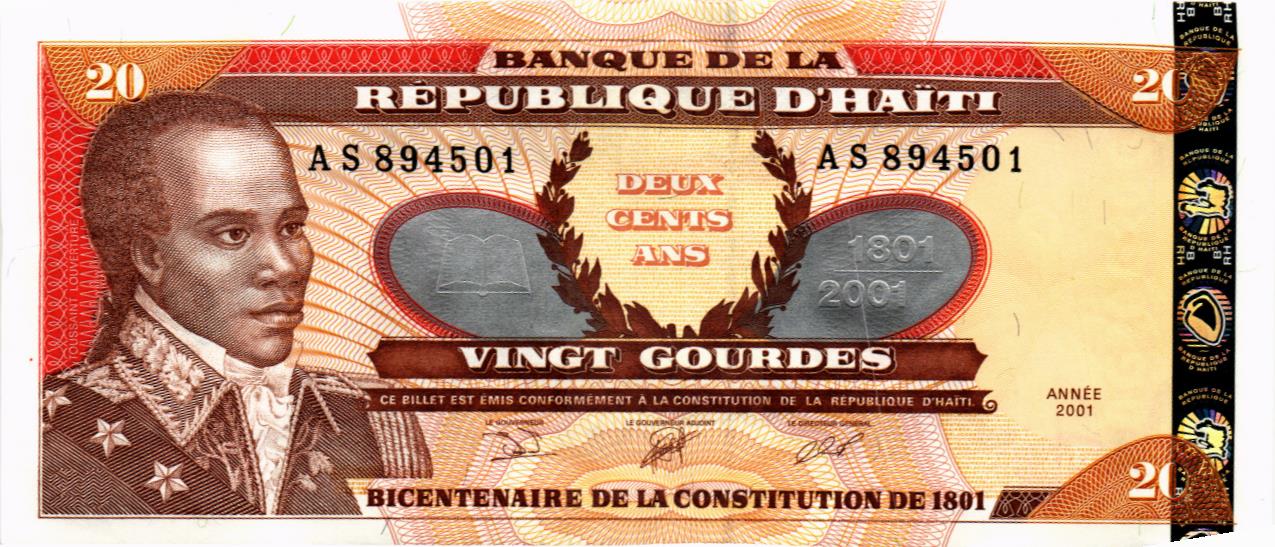 ГАИТИ 20 ГУРДОВ мини 1