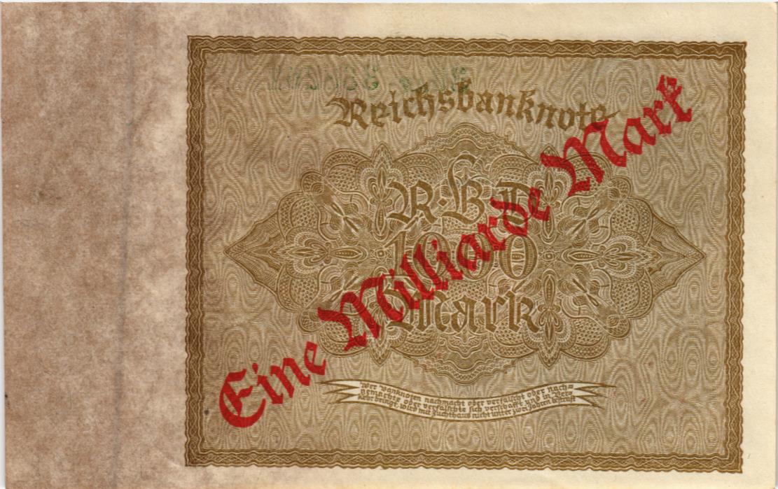 ГЕРМАНИЯ 1000000000 МАРОК мини 2