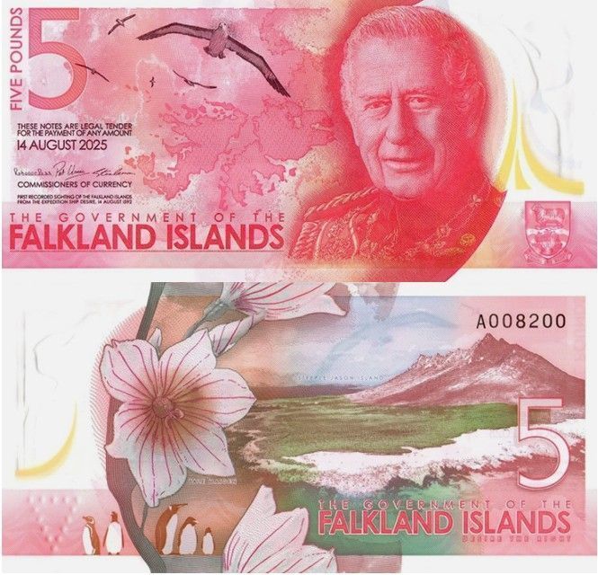 ФОЛКЛЕНДСКИЕ ОСТРОВА НАБОР 5-10-20 ФУНТОВ мини 3