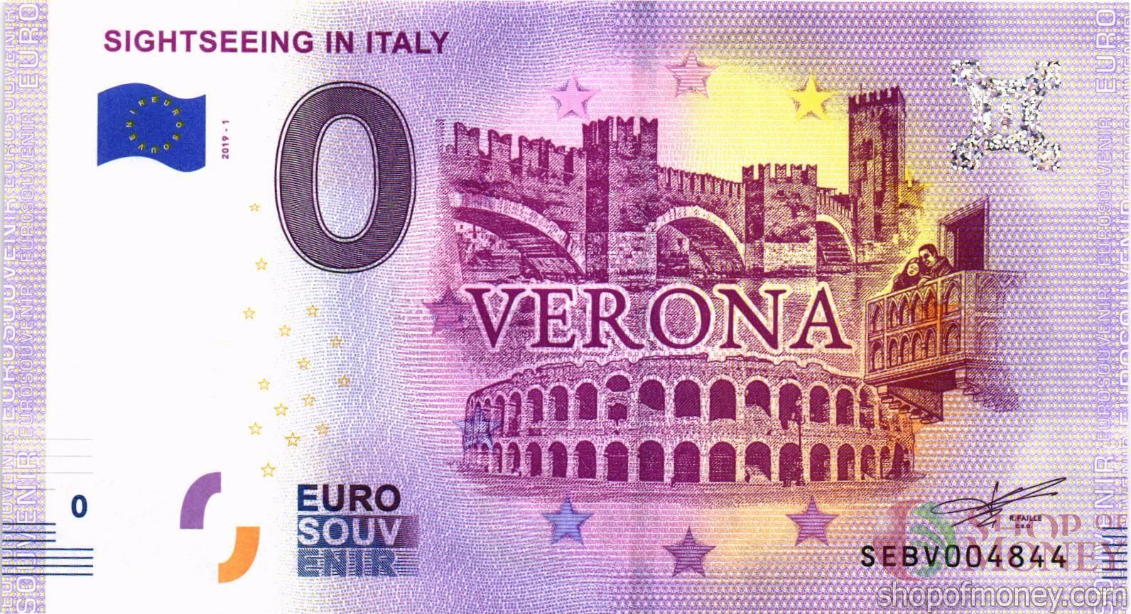 SIGHTSEEING IN ITALY 0 ЕВРО