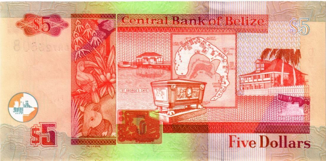 БЕЛИЗ 5 ДОЛЛАРОВ мини 2