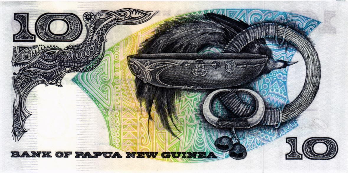 ПАПУА-НОВАЯ ГВИНЕЯ 10 КИНА мини 2