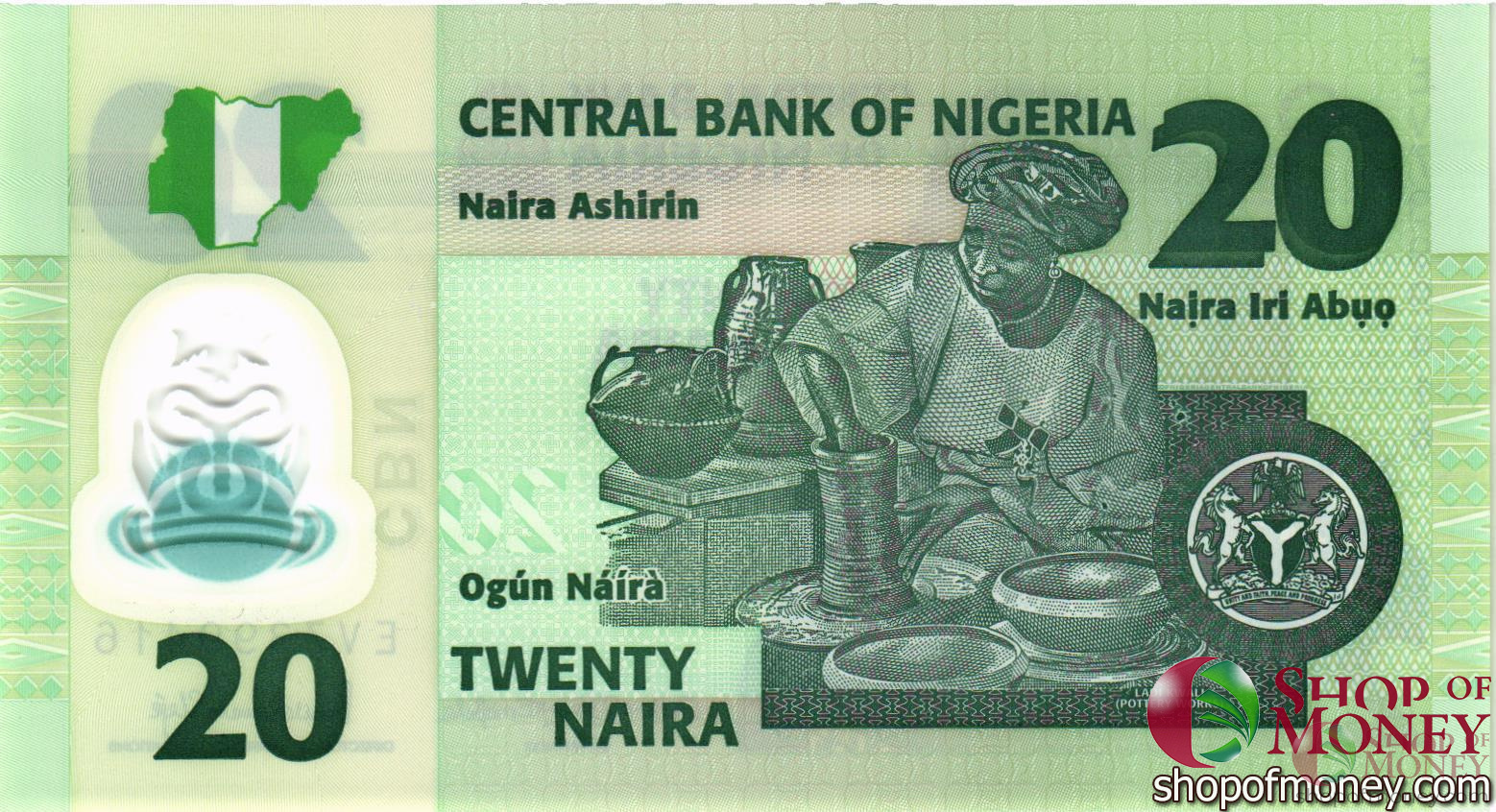 НИГЕРИЯ 20 НАЙРА мини 2