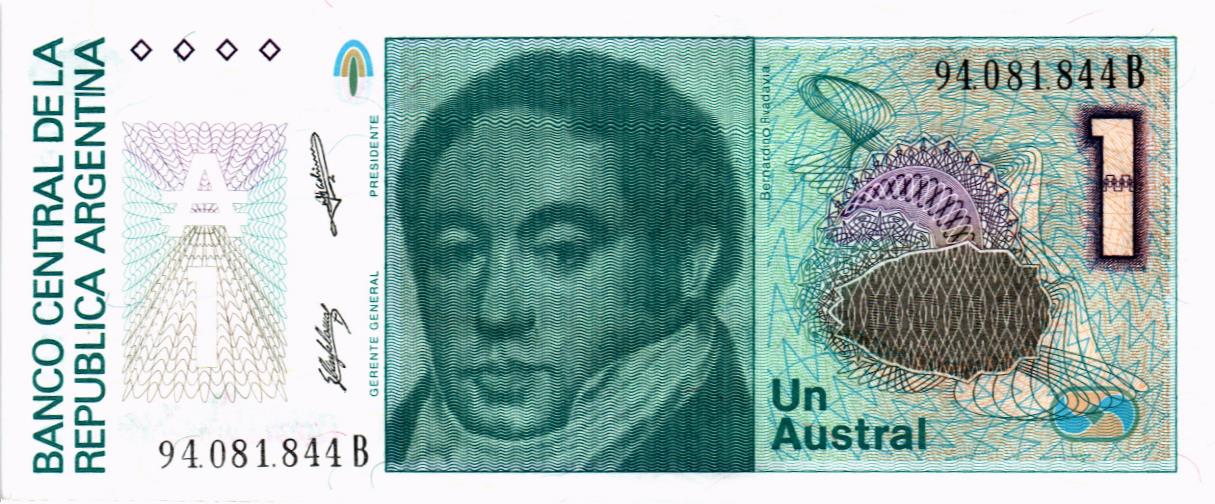 АРГЕНТИНА 1 АУСТРАЛ