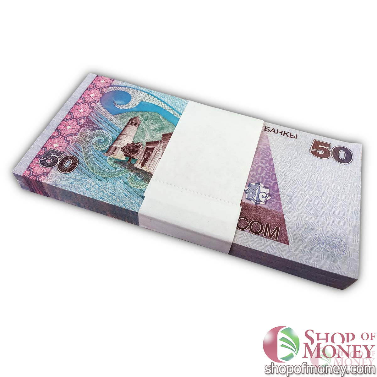 КИРГИЗИЯ 50 СОМ (100 БАНКНОТ) мини 2