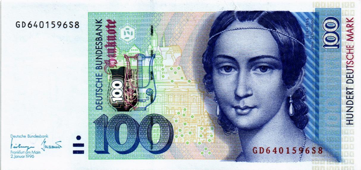 ГЕРМАНИЯ 100 МАРОК (ФРГ)