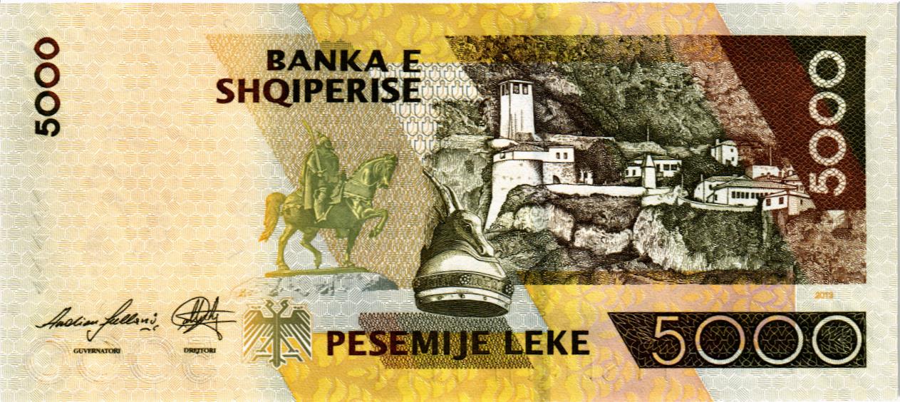 АЛБАНИЯ 5000 ЛЕК мини 2