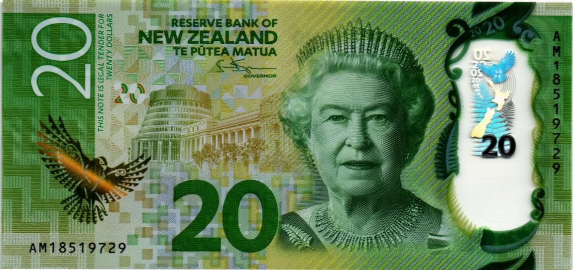 НОВАЯ ЗЕЛАНДИЯ 20 ДОЛЛАРОВ