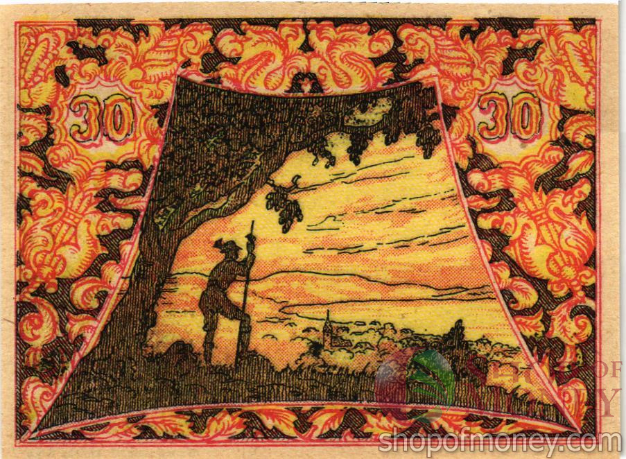 АВСТРИЯ 30 ХЕЛЛЕРОВ (НОТГЕЛЬД) мини 2