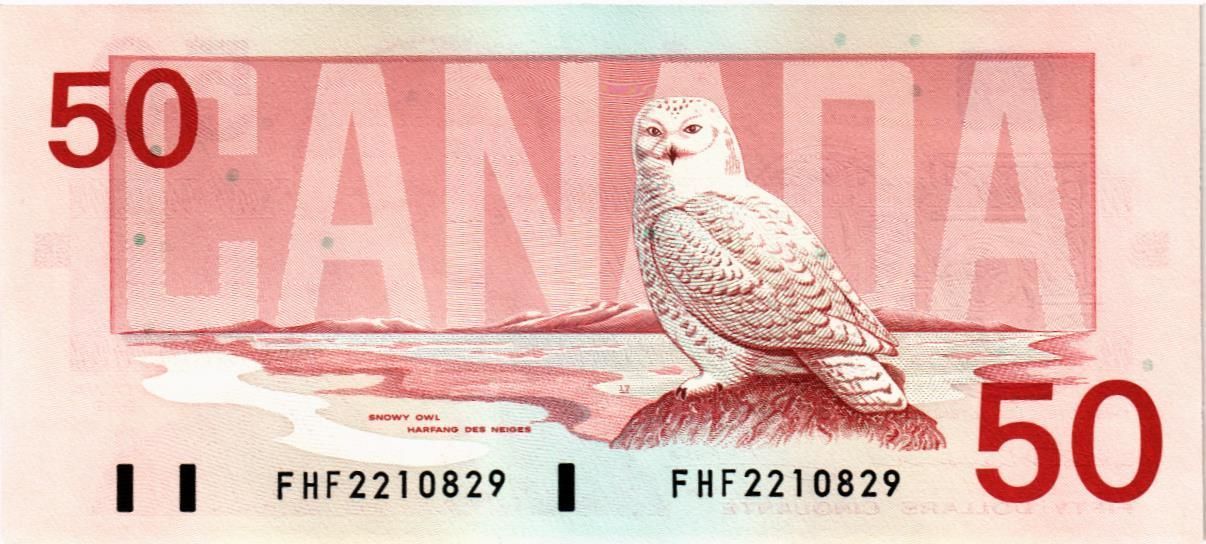 КАНАДА 50 ДОЛЛАРОВ мини 2