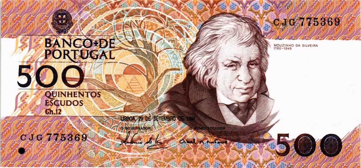 ПОРТУГАЛИЯ 500 ЭСКУДО