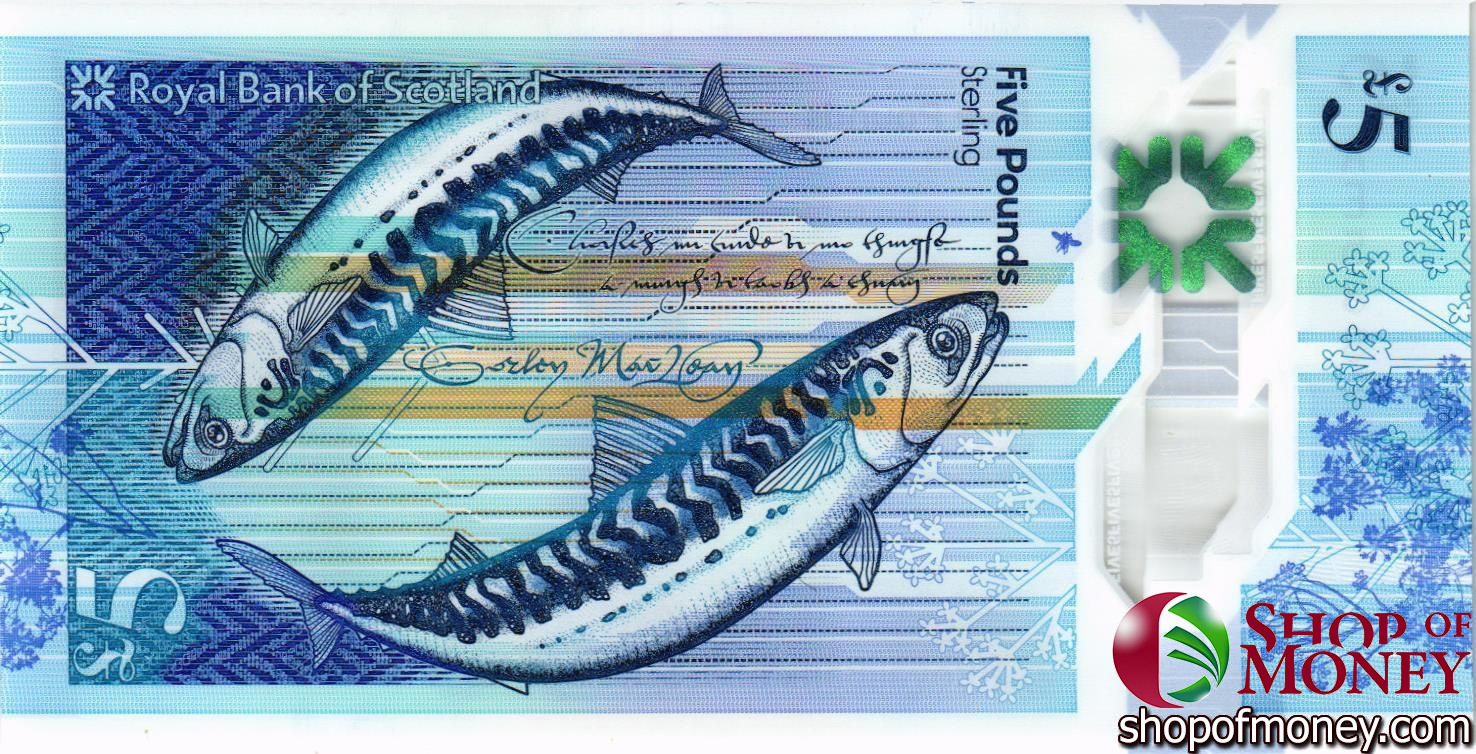 ШОТЛАНДИЯ 5 ФУНТОВ мини 2