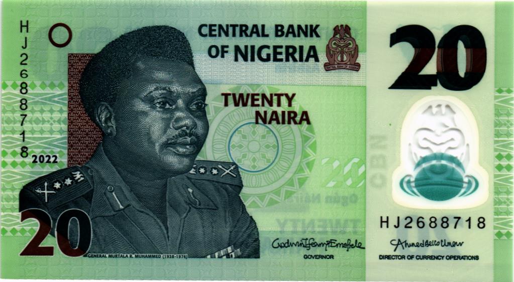 НИГЕРИЯ 20 НАЙРА мини 1