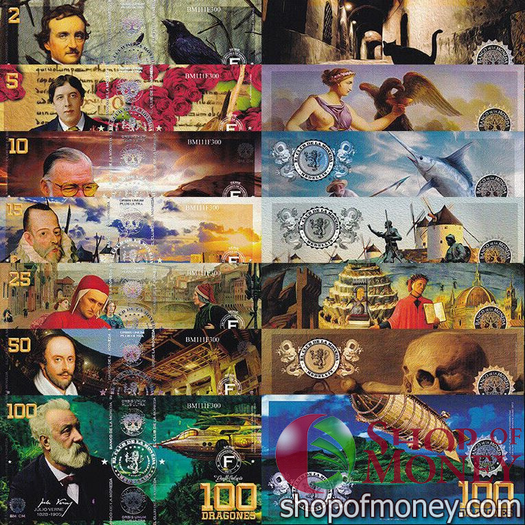 КОЛУМБИЯ ДРАГОНЕС (ВЫДАЮЩИЕСЯ ЛИЧНОСТИ) мини 1