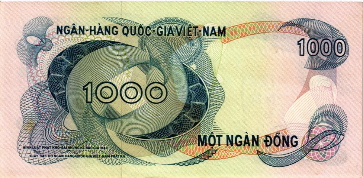 ЮЖНЫЙ ВЬЕТНАМ 1000 ДОНГ мини 2