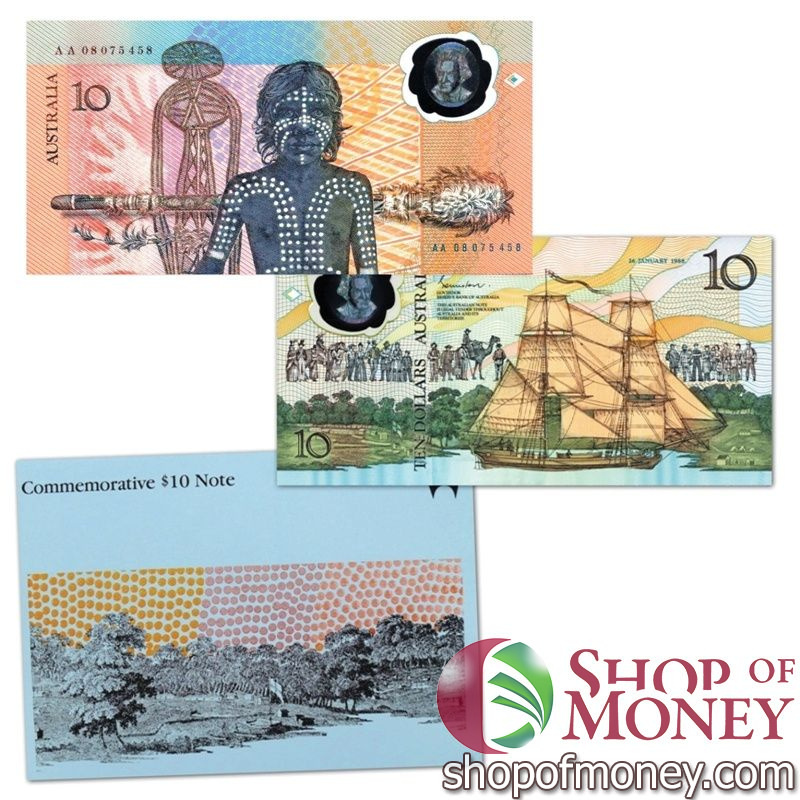 АВСТРАЛИЯ 10 ДОЛЛАРОВ (БУКЛЕТ) мини 1