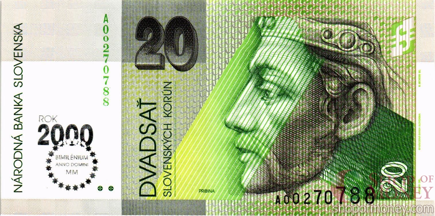 СЛОВАКИЯ 20 КРОН