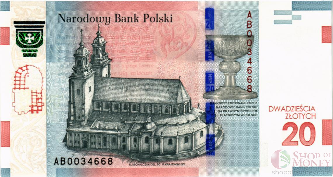 ПОЛЬША 20 ЗЛОТЫХ (В БУКЛЕТЕ) мини 3