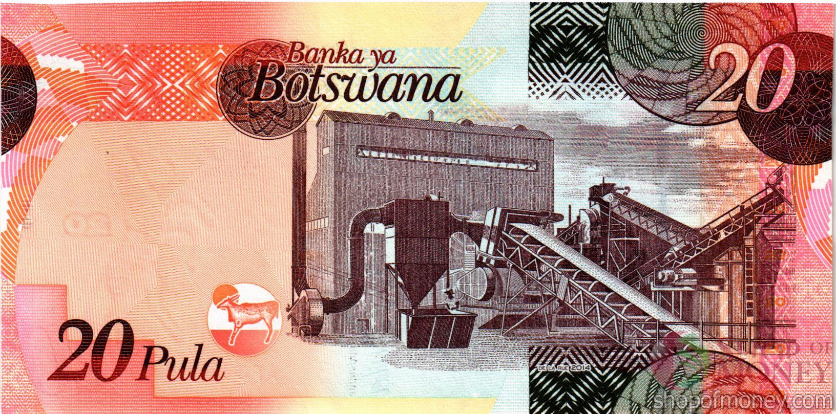 БОТСВАНА 20 ПУЛА мини 2