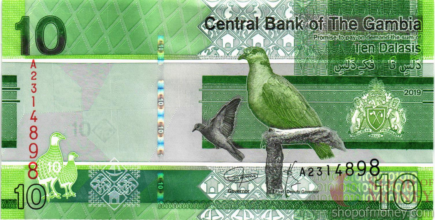 ГАМБИЯ 10 ДАЛАСИ мини 1