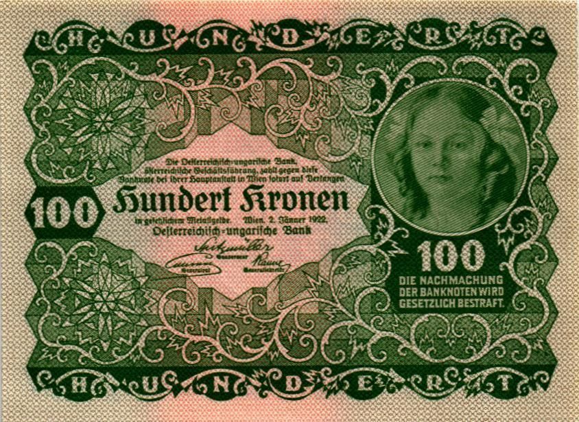 АВСТРИЯ 100 КРОН мини 1