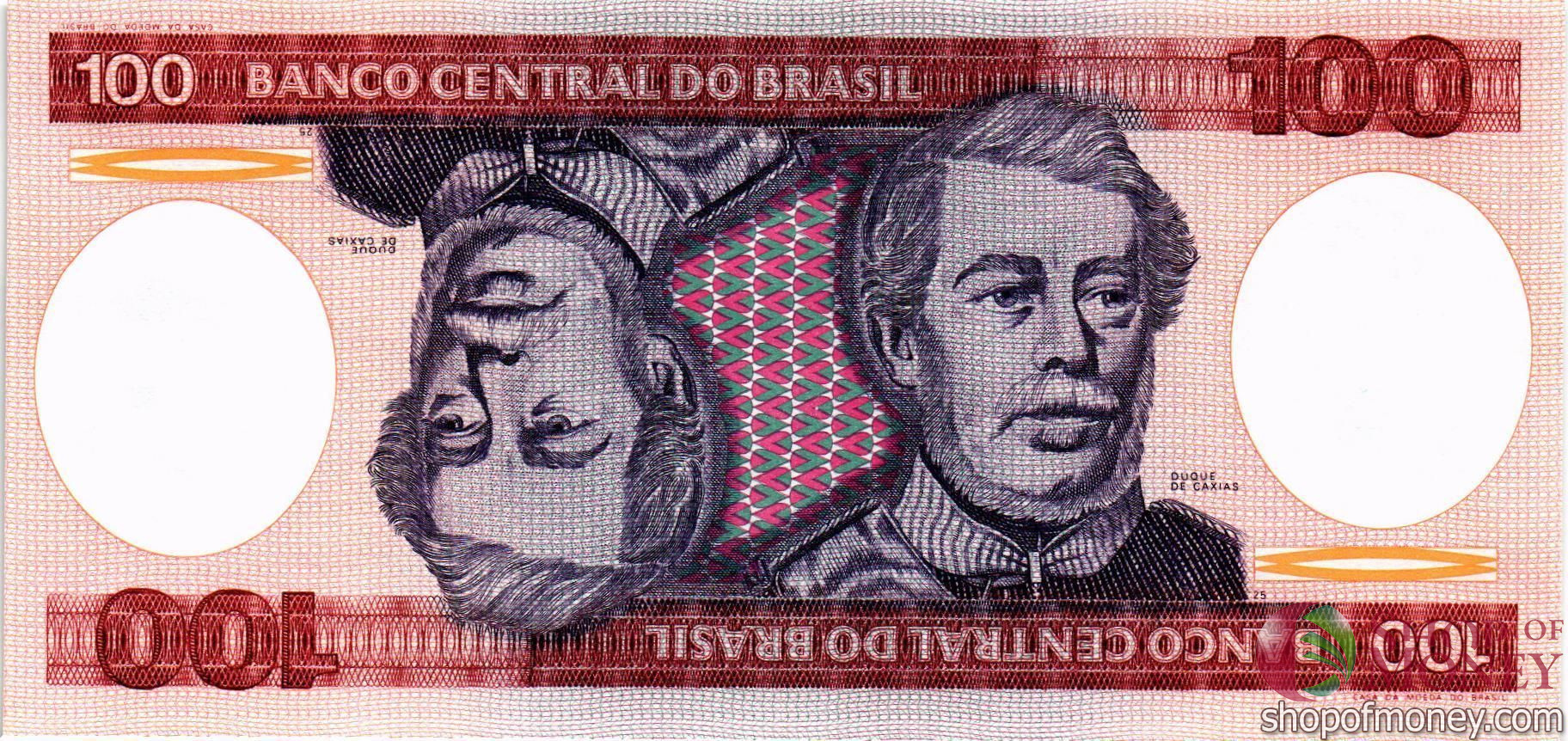 БРАЗИЛИЯ 100 КРУЗЕЙРО