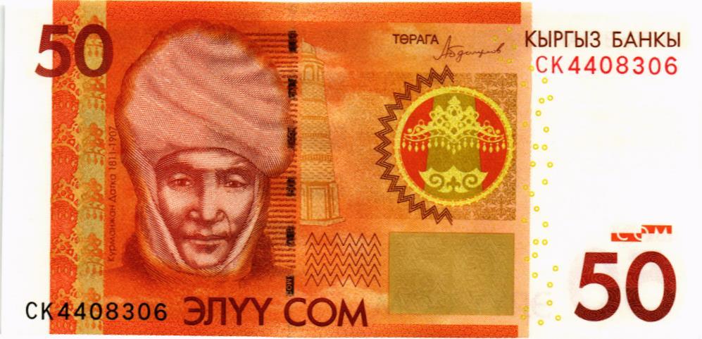 КИРГИЗИЯ 50 СОМ мини 1