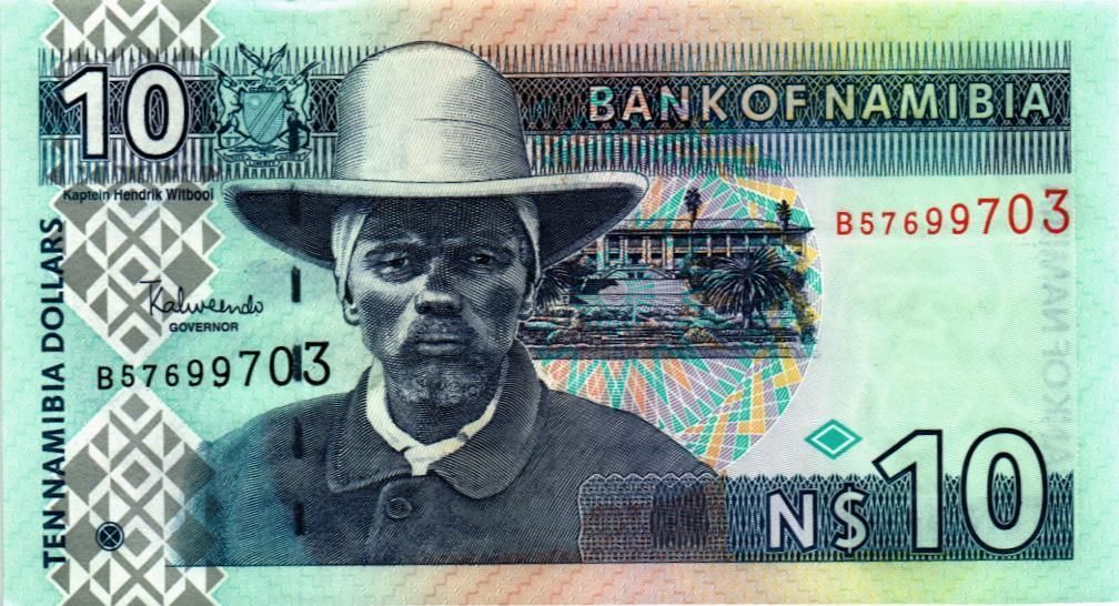 НАМИБИЯ 10 ДОЛЛАРОВ мини 1